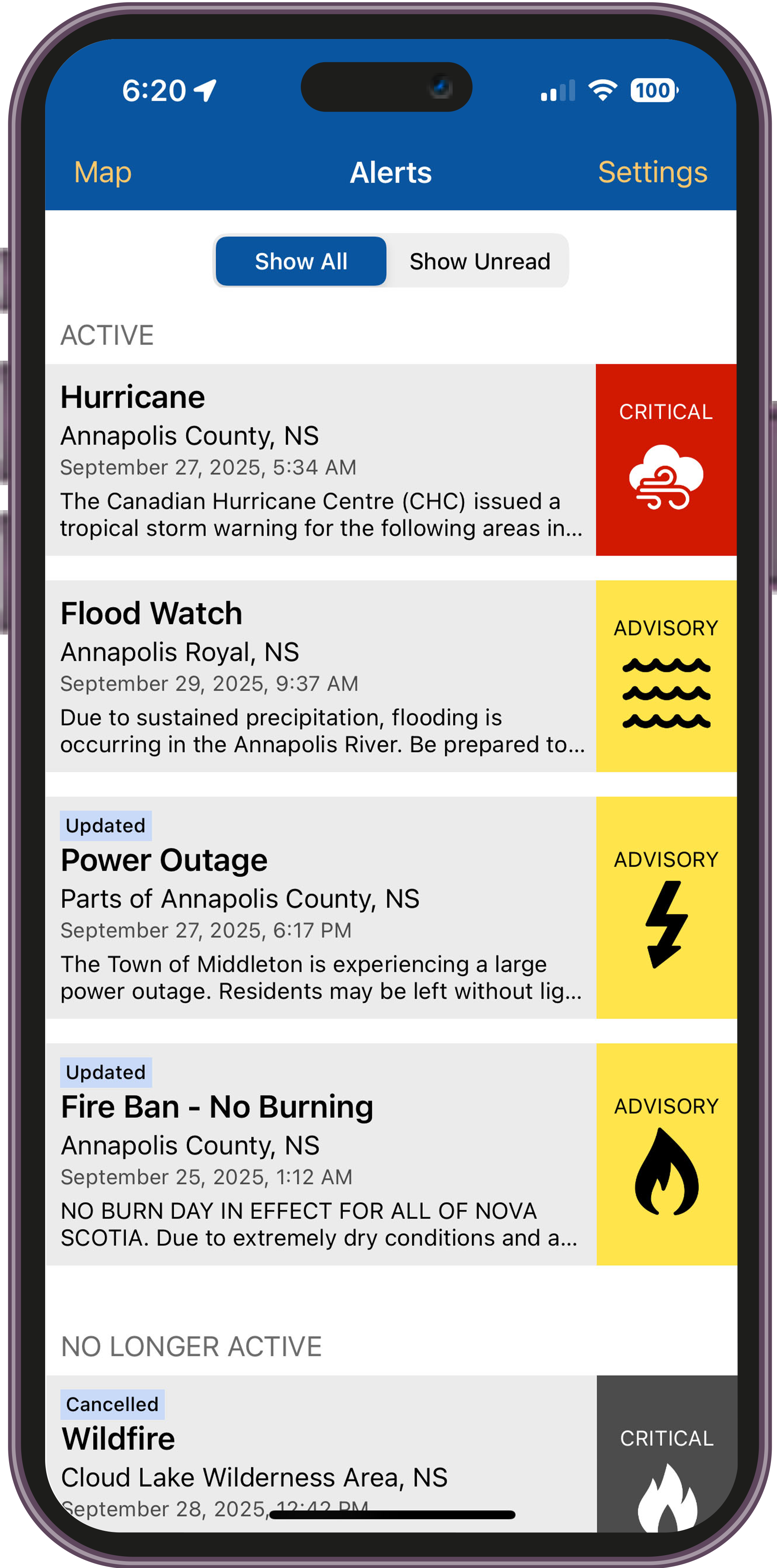 Alertable Cell Phone
