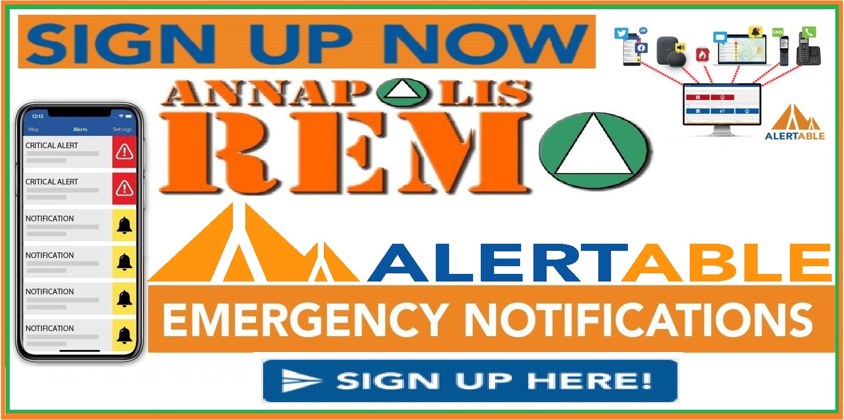 Alertable website banner 2025