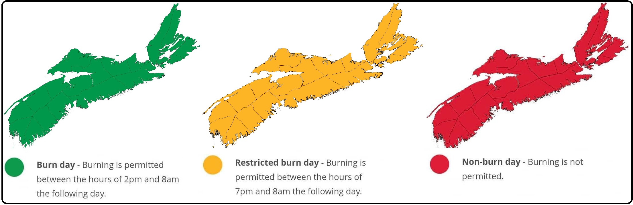 check before you burn map colors